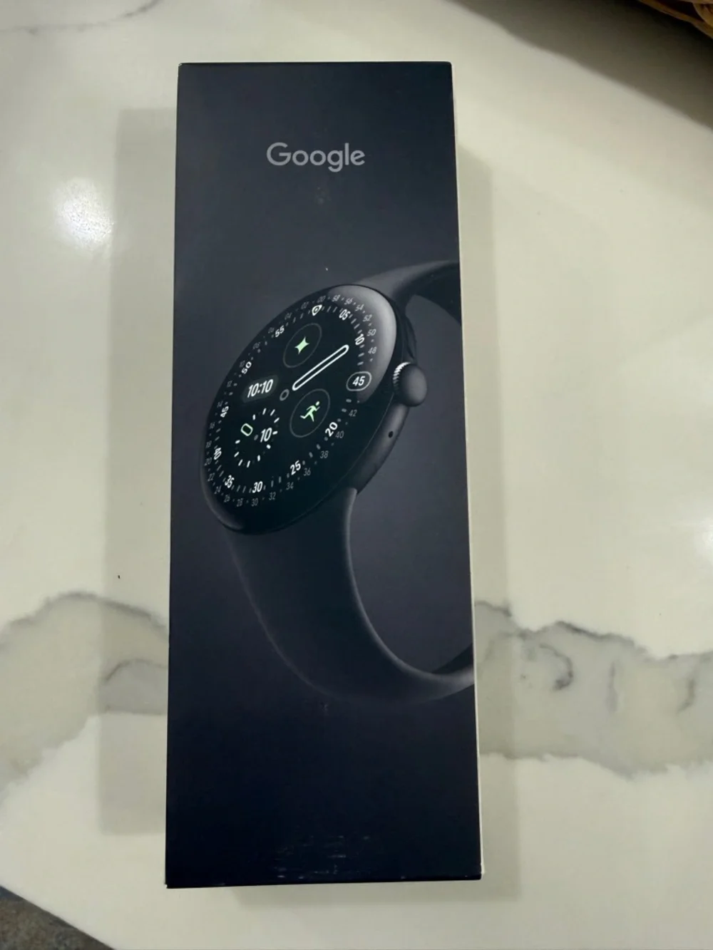 Montre Google Pixel 4 Watch (Black) - 45 MM Smart Fitness Watch